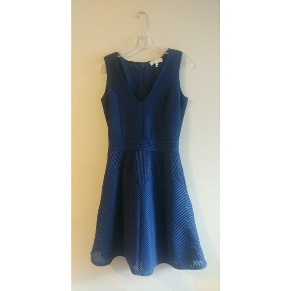 REISS Textured Dress SZ 4 - Picture 6 of 8